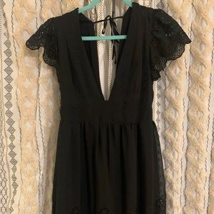 Forever 21 Deep V-cut Dress